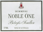 DE BORTOLI WINES Noble One Botrytis Semillon, Riverina 1982